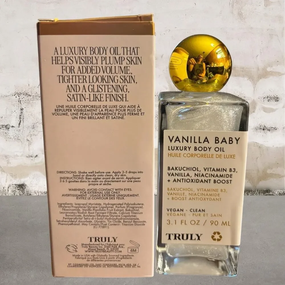 TRULY vanilla baby